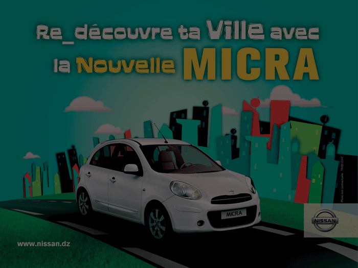 micra汽车广告